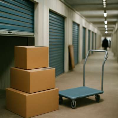 Ilustración conceptual sobre mejores trasteros en Rubí ranking de empresas de self-storage