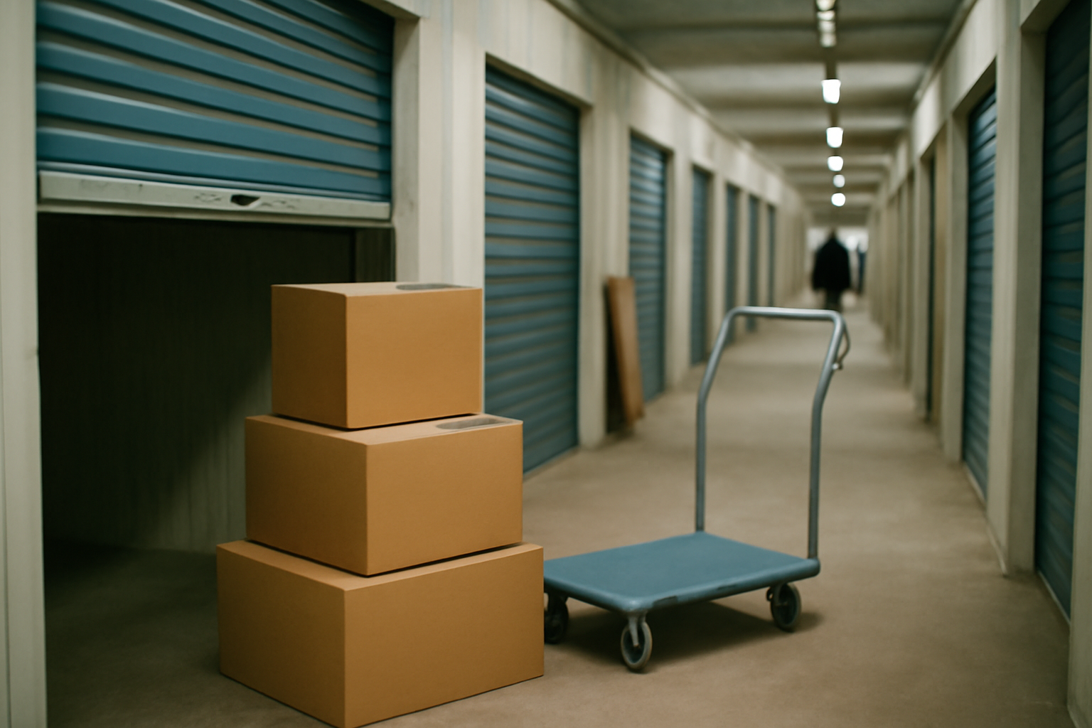 Ilustración conceptual sobre mejores trasteros en Rubí ranking de empresas de self-storage