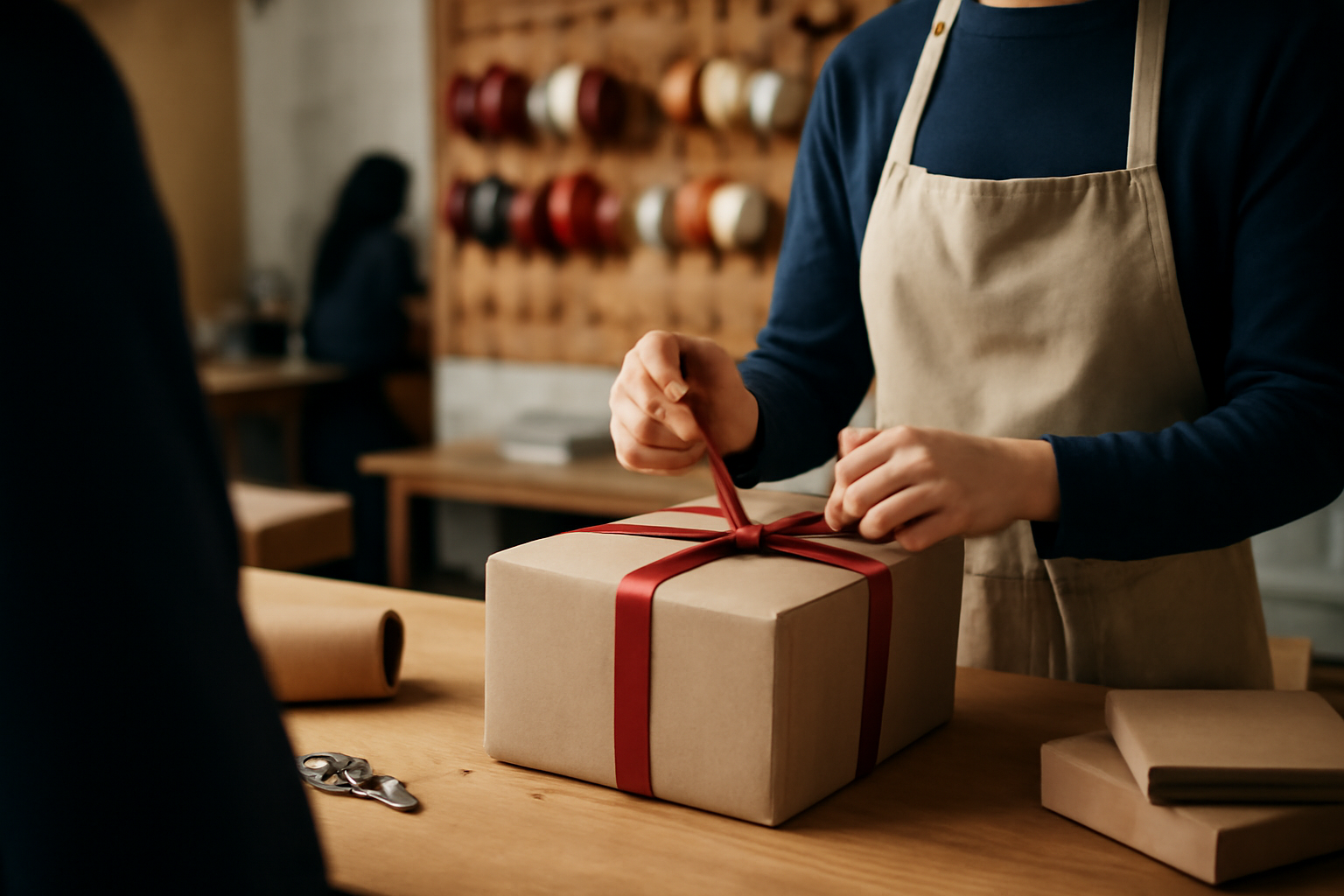 Ilustración conceptual sobre regalos corporativos cuestiones a tener en cuenta