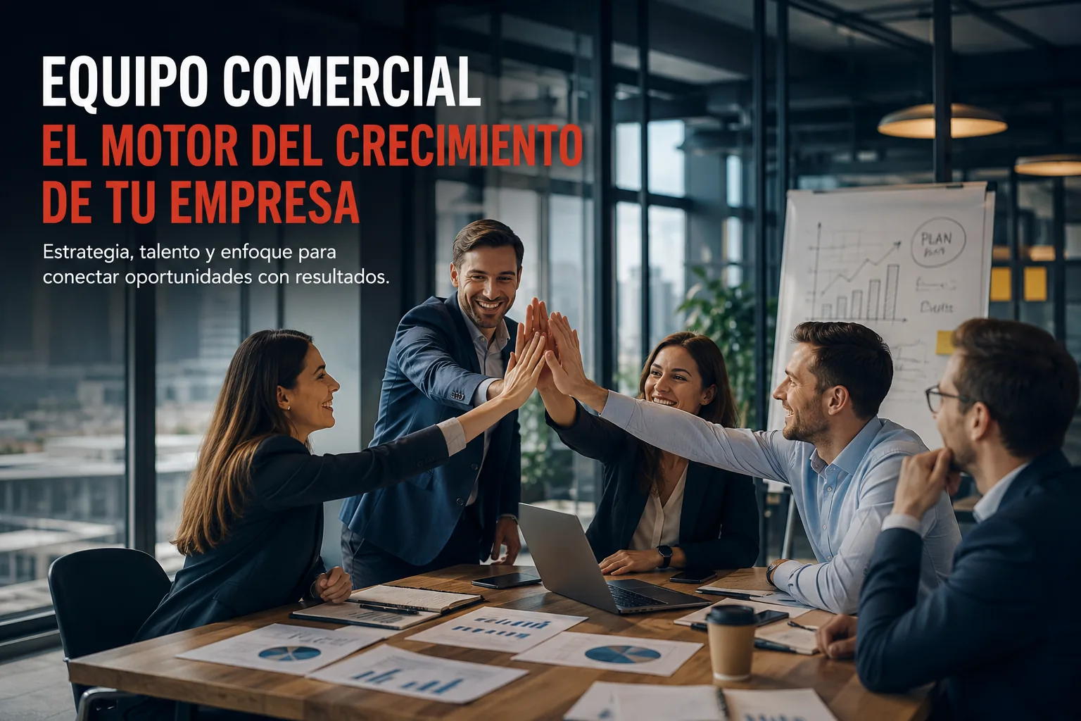 Construir un equipo comercial capaz de impulsar el crecimiento de una empresa