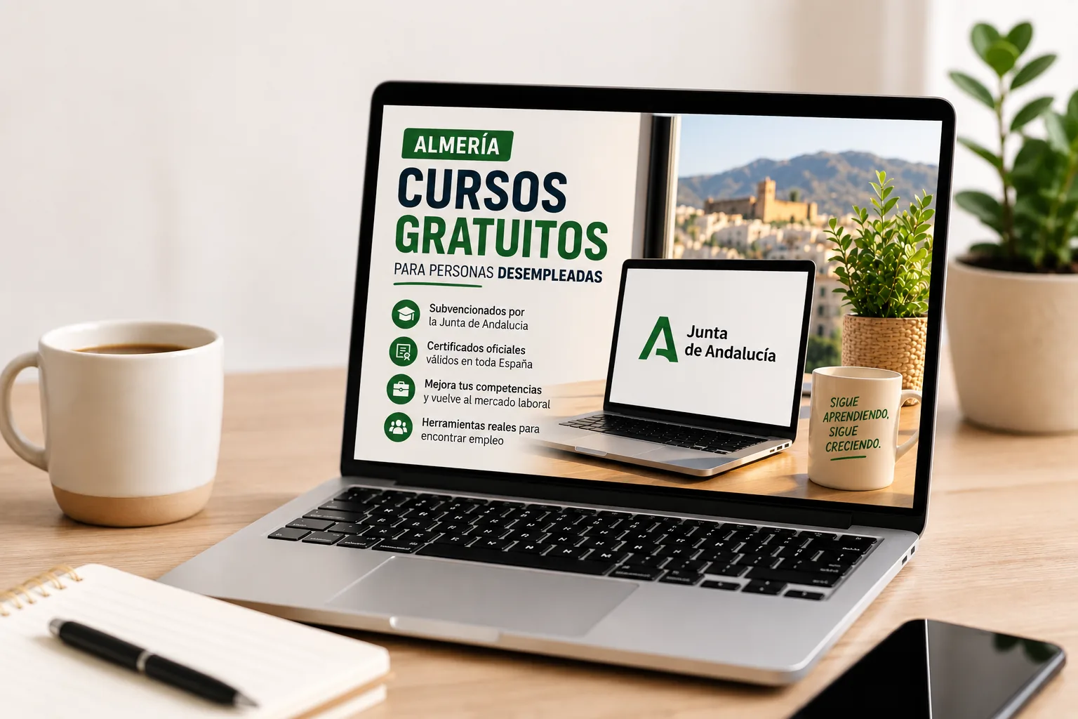 Cursos gratuitos en Almería